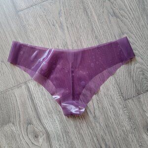 Purple Latex Panties